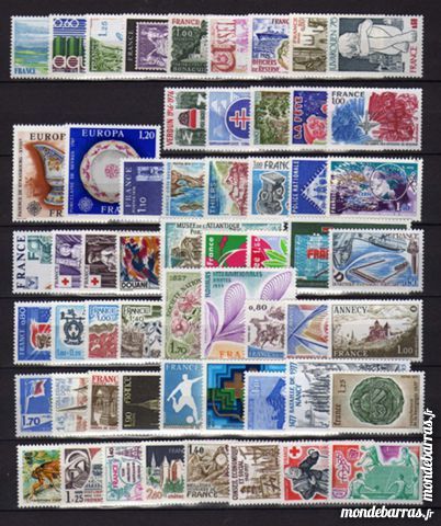LOT T de 57 Timbres France NEUFS** 10 La Seyne-sur-Mer (83)