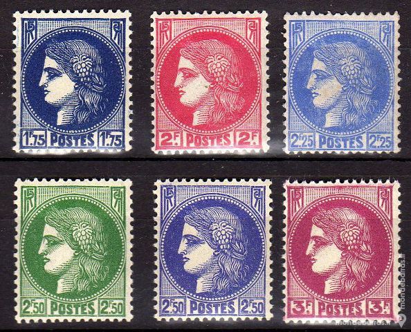 N� 372 � 376 Timbres France NEUFS** 7 La Seyne-sur-Mer (83)