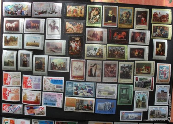 200 timbres NEUFS de l'ex URSS 30 Montreuil (93)