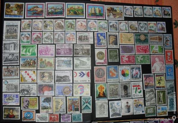 Lot de 311 timbres oblit�r�s d'ITALIE. 30 Montreuil (93)