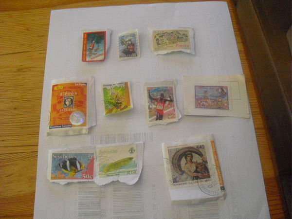 timbres lot de 10 4 Lyon 5 (69)