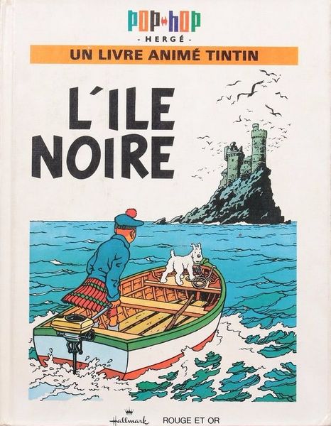 Tintin pop-hop   L'�le noire   190 Sainte-Marie (58)