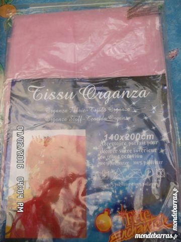 TISSU ORGANZA ROSE CLAIR 3 Chambly (60)