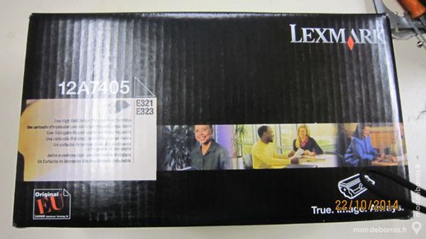 Toner d'origine LEXMARK E321 -E323 ref: 12A7405 50 Montigny-le-Guesdier (77)