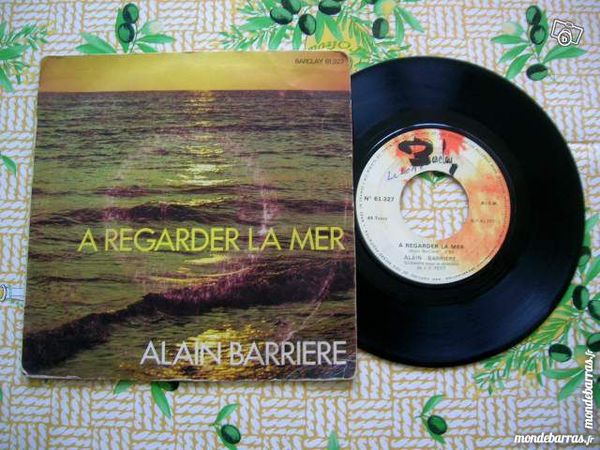 45 TOURS ALAIN BARRIERE A regarder la mer 5 Nantes (44)