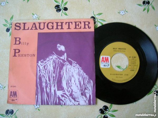 45 TOURS BILLY PRESTON Slaughter 14 Nantes (44)