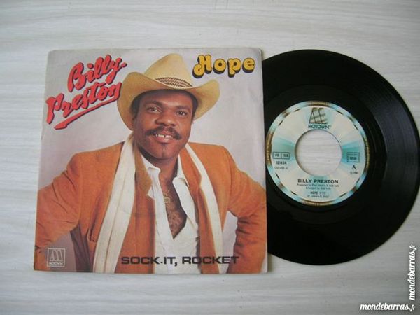 45 TOURS BILLY PRESTON Hope - RARE 10 Nantes (44)