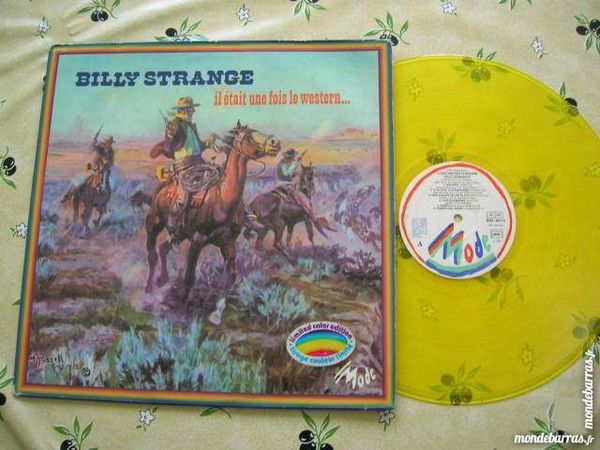33 TOURS BILLY STRANGE Western - Vinyl JAUNE 28 Nantes (44)