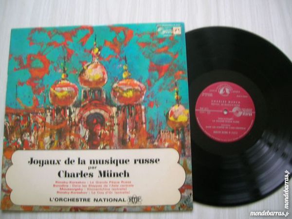 33 TOURS CHARLES MUNCH Joyaux de la musique russe 20 Nantes (44)