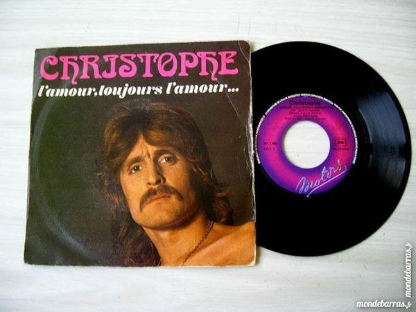 45 TOURS CHRISTOPHE/JARRE L'amour toujours l'amour 5 Nantes (44)