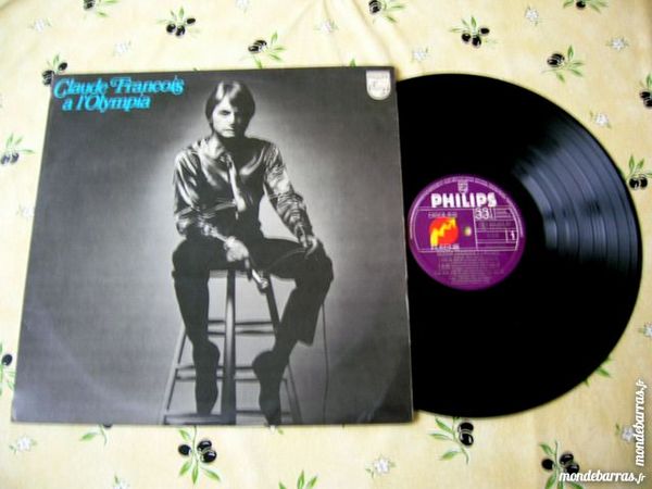 33 TOURS CLAUDE FRANCOIS � l'Olympia 1969  - ORIGINAL 95 Nantes (44)