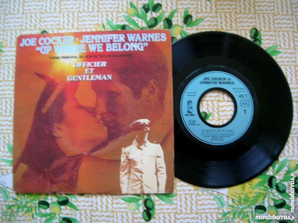 45 TOURS JOE COCKER Officier et Gentleman - BOF 11 Nantes (44)