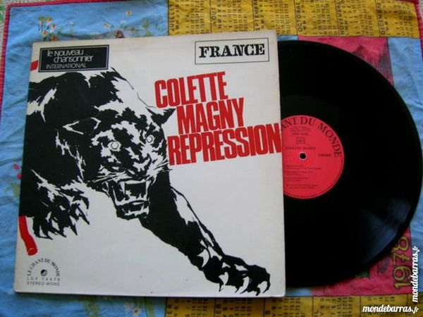 33 TOURS COLETTE MAGNY R�pr�ssion 55 Nantes (44)