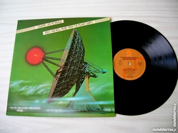 33 TOURS COUNTRY JOE MC DONALD Rock and roll from PLANET 18 Nantes (44)