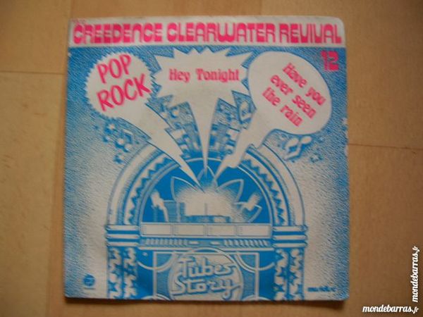 45 TOURS CREEDENCE CLEARWATER REVIVAL Hey tonight/ 7 Nantes (44)