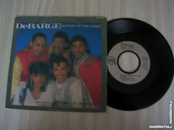 45 TOURS DEBARGE Rhythm of the night 7 Nantes (44)