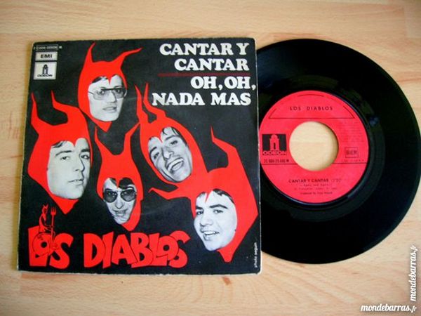 45 TOURS LOS DIABLOS Cantar y cantar 6 Nantes (44)