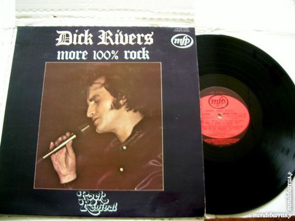 33 TOURS DICK RIVERS More 100% rock 11 Nantes (44)