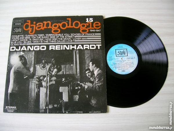 33 TOURS DJANGO REINHARDT Djangologie 15 - 1946-47 17 Nantes (44)