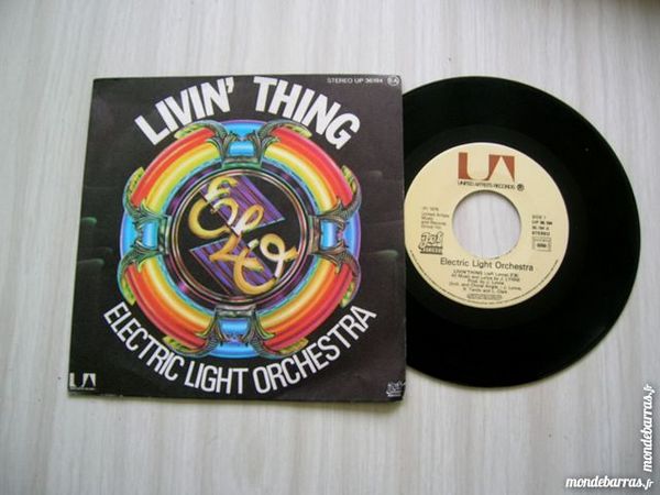 45 TOURS ELECTRIC LIGHT ORCHESTRA Livin' thing 9 Nantes (44)