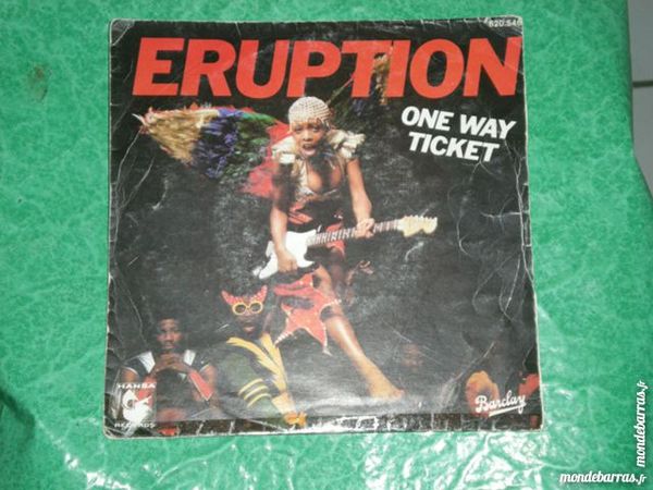 45 tours Eruption � One way ticket � 5 Saleilles (66)