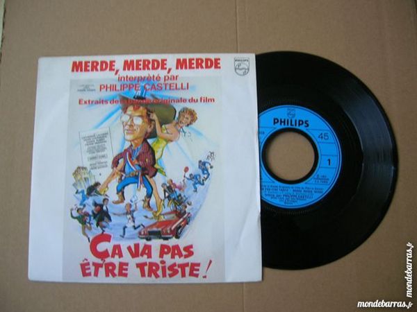 45 TOURS CA VA PAS ETRE TRISTE Musique du film 30 Nantes (44)