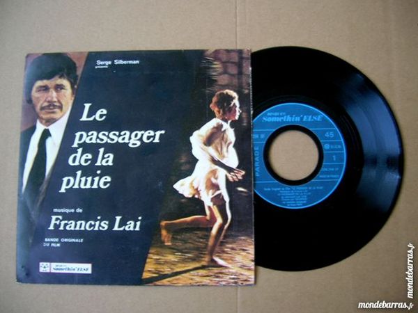 45 TOURS FRANCIS LAI LE PASSAGER DE LA PLUIE  BOF 11 Nantes (44)