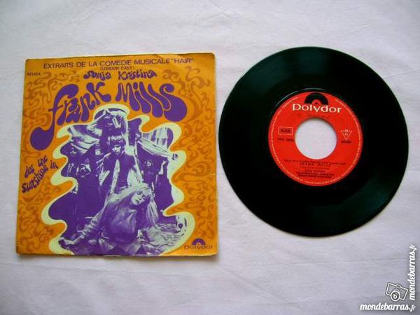 45 TOURS FRANK MILLS Let the sunshine in (HAIR) 14 Nantes (44)