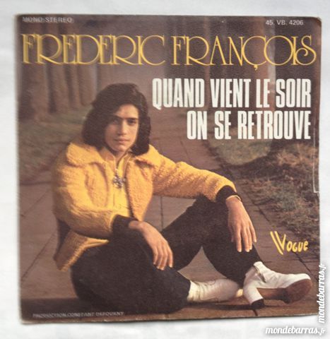 45 tours Fr�d�ric Fran�ois 1 Illkirch-Graffenstaden (67)