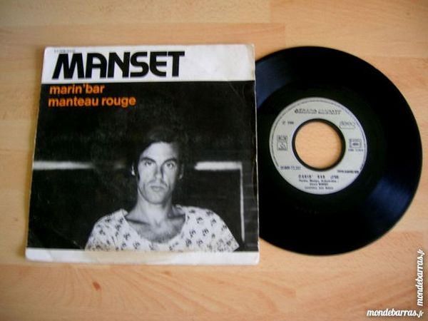 45 TOURS GERARD MANSET Marin'bar 15 Nantes (44)