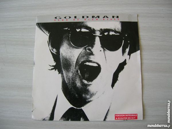 45 TOURS JJ GOLDMAN Peur de rien 7 Nantes (44)