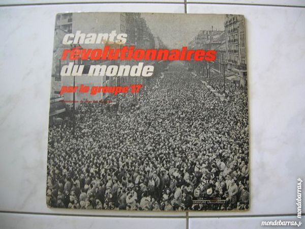 33 TOURS GROUPE 17 Chants r�volutionnaires du mond 10 Nantes (44)