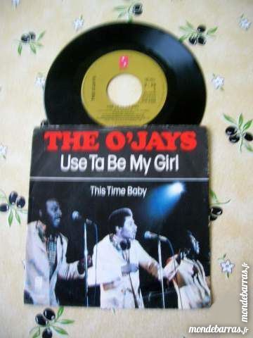 45 TOURS THE O'JAYS Use ta be my girl 11 Nantes (44)