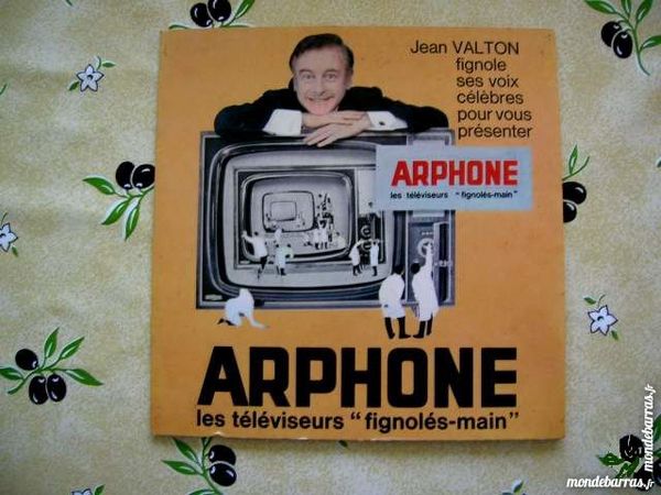 45 TOURS JEAN VALTON Arphone  Jean Valton fignole 15 Nantes (44)