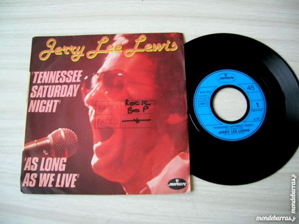 45 TOURS JERRY LEE LEWIS Tennessee saturday night 11 Nantes (44)