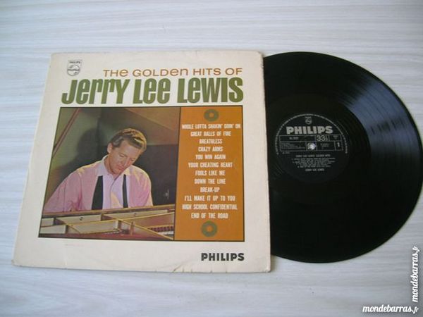 33 TOURS JERRY LEE LEWIS The golden hits -
ORIGINAL UK 38 Nantes (44)