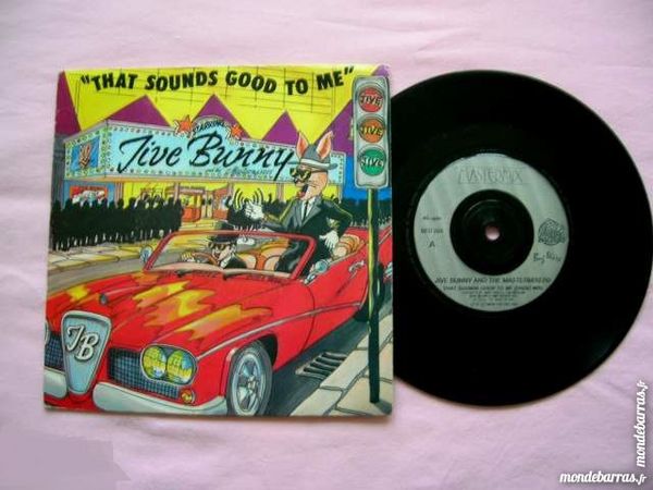 45 TOURS JIVE BUNNY That sounds good to me 3 Nantes (44)