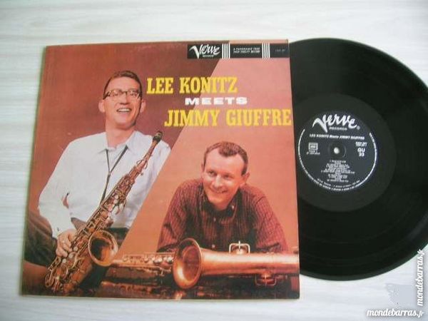 33 TOURS LEE KONITZ meets JIMMY GIUFFRE 15 Nantes (44)