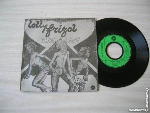 45 TOURS LOLLY FRIZOL Disco Lady - RARE FUNK 21 Nantes (44)