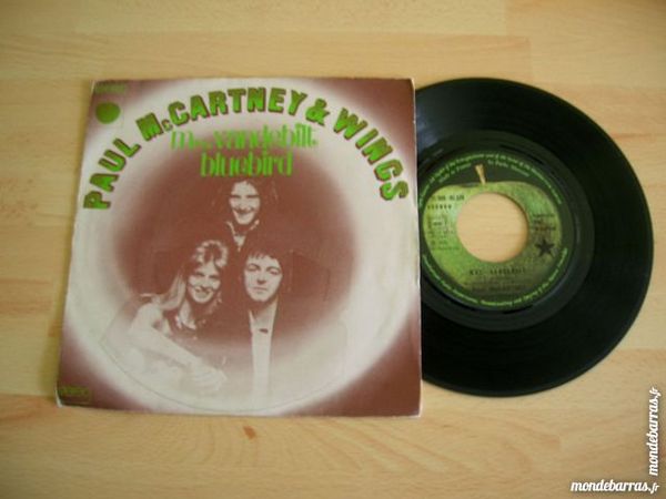 45 TOURS McCARTNEY/WINGS Mrs Vandebilt 14 Nantes (44)