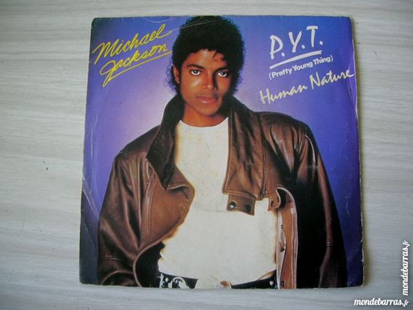 45 TOURS MICHAEL JACKSON P.Y.T. 8 Nantes (44)