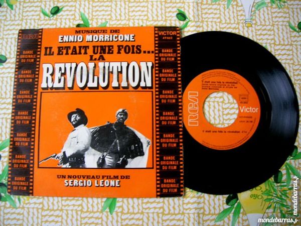 45 TOURS MORRICONE Il �tait une fois la r�volution 9 Nantes (44)