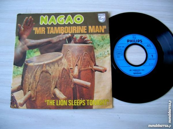 45 TOURS NAGAO Mr Tambourine man - RARE 25 Nantes (44)