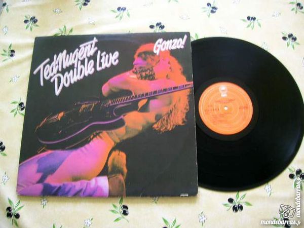 33 TOURS TED NUGENT Double Live Gonzo ! 30 Nantes (44)