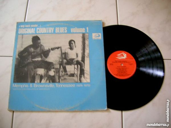 33 TOURS ORIGINAL COUNTRY BLUES Vol. 1 Way back 25 Nantes (44)