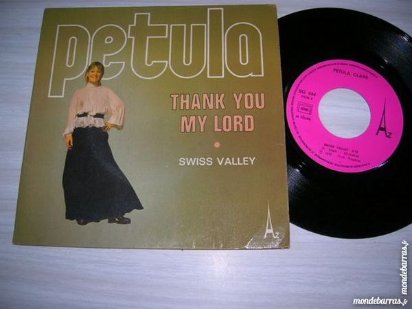 45 TOURS PETULA CLARK Thank you my lord 7 Nantes (44)