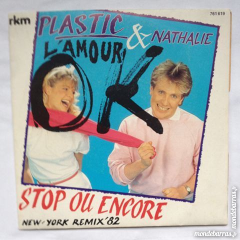 45 tours Plastic Bertrand et Nathalie 1 Illkirch-Graffenstaden (67)