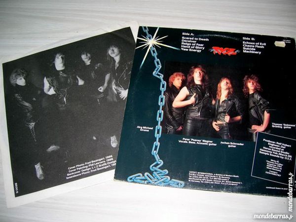 33 TOURS RAGE Reign of fear - HARD ROCK 29 Nantes (44)