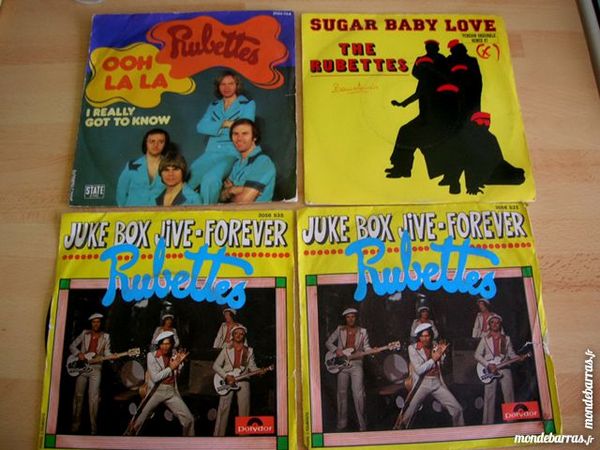 45 TOURS RUBETTES Lot de quatre 16 Nantes (44)