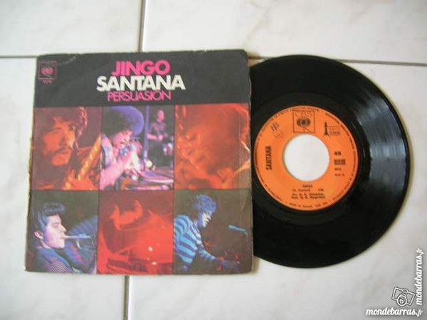 45 TOURS SANTANA Jingo/Persuasion 4 Nantes (44)